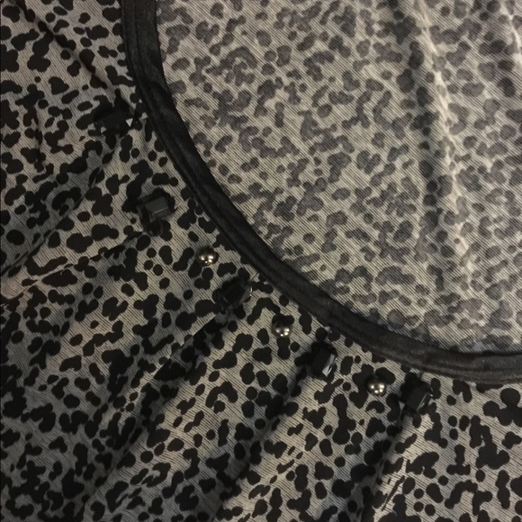Avenue - beaded animal print tunic tank top - Size 30/32 - Picture 2 of 6